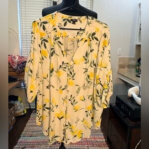 Torrid “Life Gives You Lemons” Harper Blouse